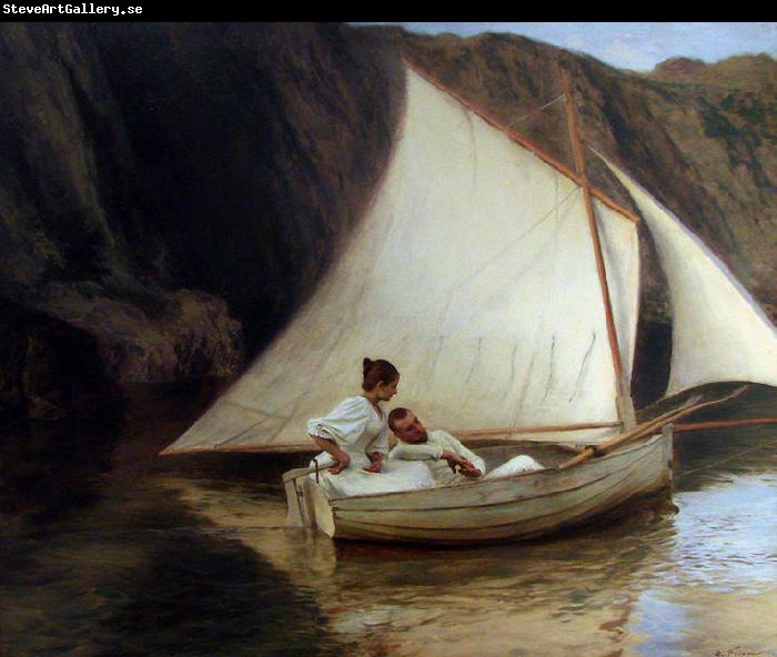 Emile Friant La petite barque